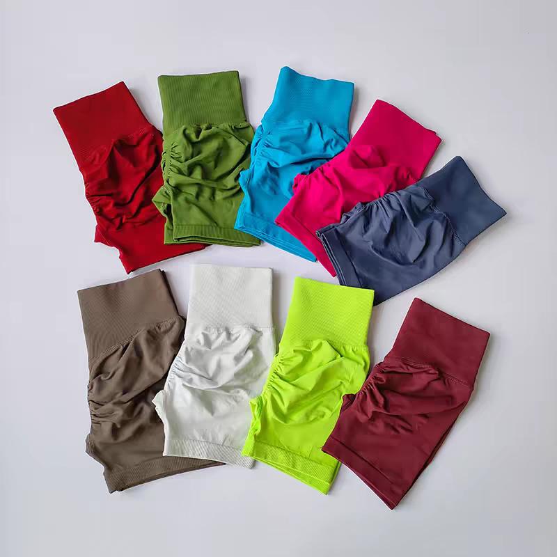 Спортивные шорты Peach Hip Lifting, женские, с высокой талией и утягивающие, для похудения, для бега, для быстрой сушки бедер, обтягивающие брюки с тремя точками