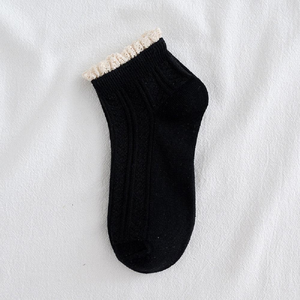 Harajuku New Sweet Streetwaer Cute Girls Hosiery Lace Socks Cotton Socks Ruffles Women Socks