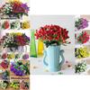 Elegant 36 Heads Artificial Silk Rose Flowers Bouquet For Wedding And Home Dcor
