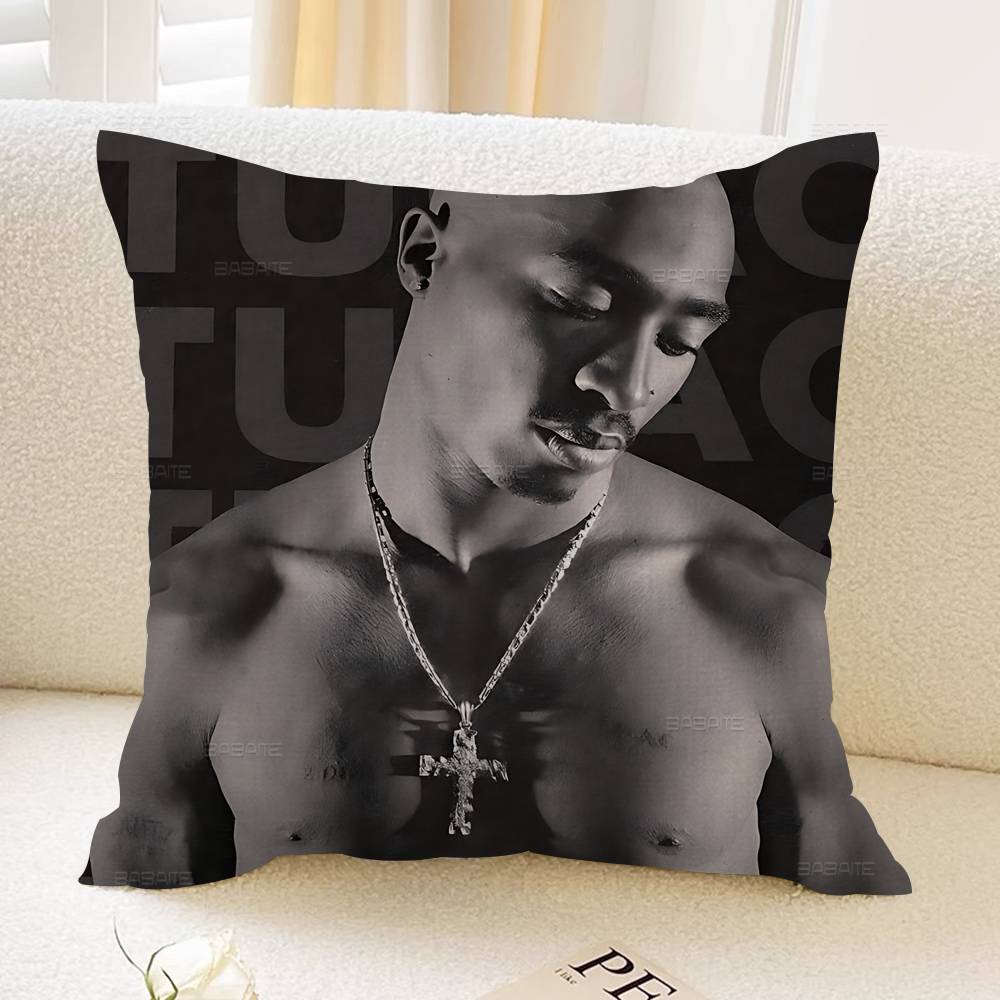 Рэпер 2Pac Тупак Амару Шакур Наволочка Декоративная Подушка Диван Домашний Декор Чехол Наволочки