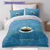 Linfield fc Pattern Bedding Set Quilt Cover Pillowcase Home Decor Gift (1 * duvet cover + 2 * pillowcase, without core)