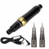 Semi Permanent Tattoo Pen Eyebrow Lip Eyeliner Microblading Makeup Machine Black 110‑240V US Plug