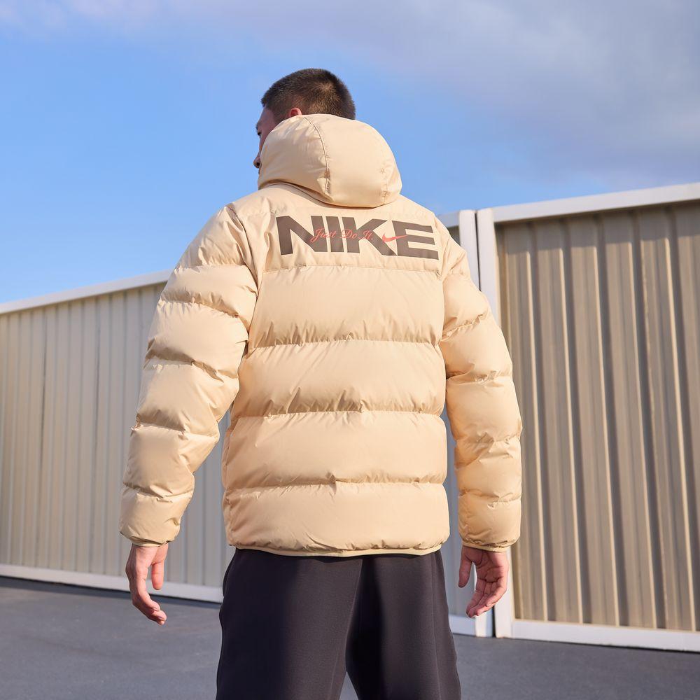 Nike Мужская пуховая куртка Storm FIT Windrunner Цвет кунжутно-коричневый