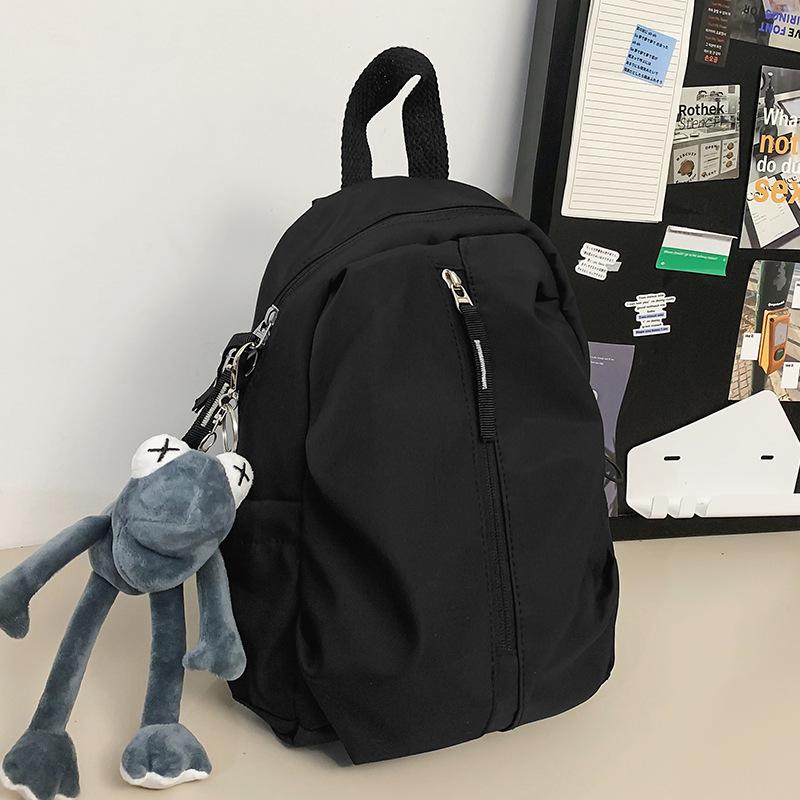 Children's Small Schoolbag, College Students' Simple Girls' New Small Backpack, Fashionable Men's and Girls' Contrasting Color Backpack.