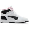 Puma Rebound LayUp Mesh 'White Black' (Unisex) White / Black / High Risk Red Skate Shoes 370913 02