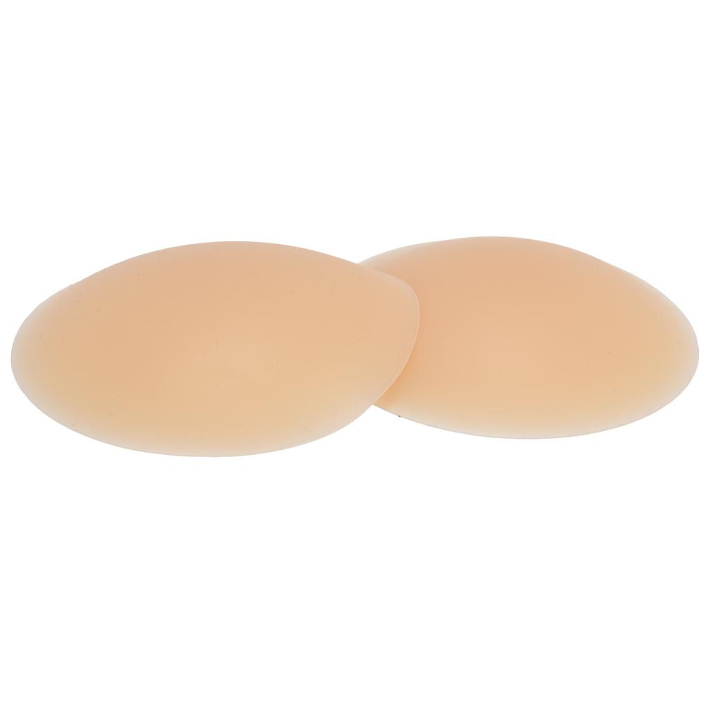 Reusable Adhesive Silicone Pasties Round Bra Paste Safe Adhesive Nippleless CoverSkin Tone M=8cm