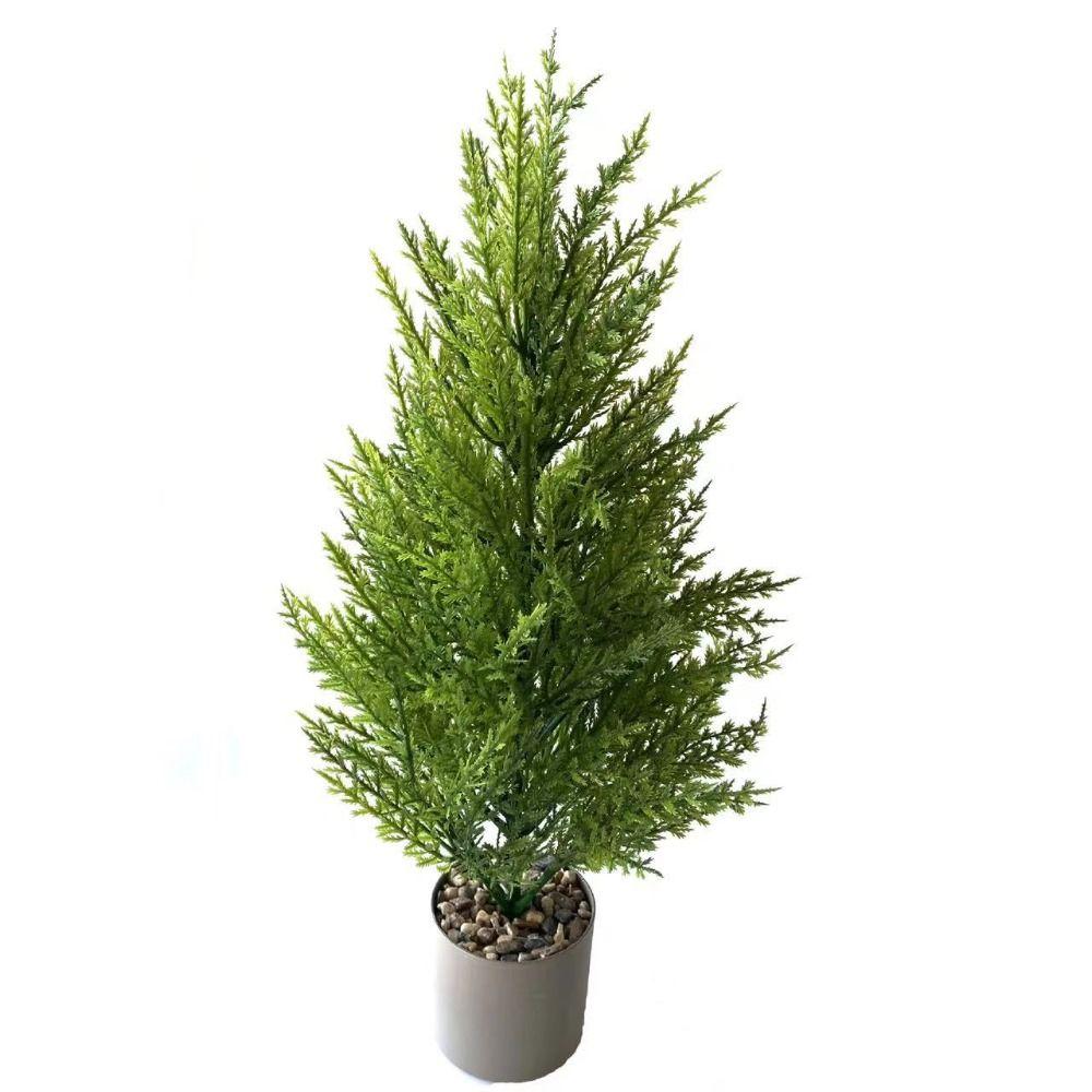 DIY Decor Gift Artificial Pine Tree Handmade Fake Pine Cypress Tree  Christmas Halloween Decoration