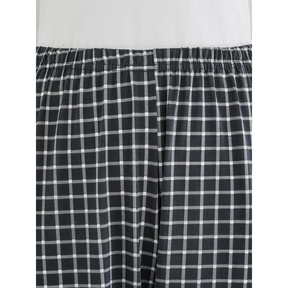 Daiso Pattern SuMMer Long Pants M L bLack