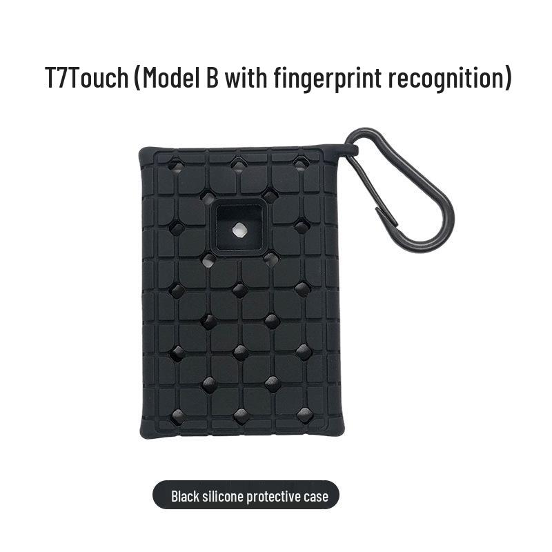Силиконовый защитный чехол для портативного SSD Samsung T7 Touch & T9