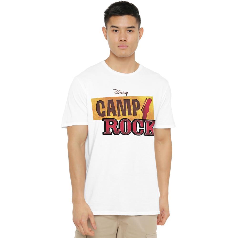Camp Rock Мужская классическая футболка с логотипом