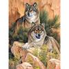 Full 5D Diy Diamond Painting Cartoon Animal Wolf Mosaic Embroidery Cross Stitch Home Decor Handmade