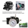 Universal Aluminum 0-140 Psi Adjustable Fuel Pressure Regulator+Gauge+Hose Kits