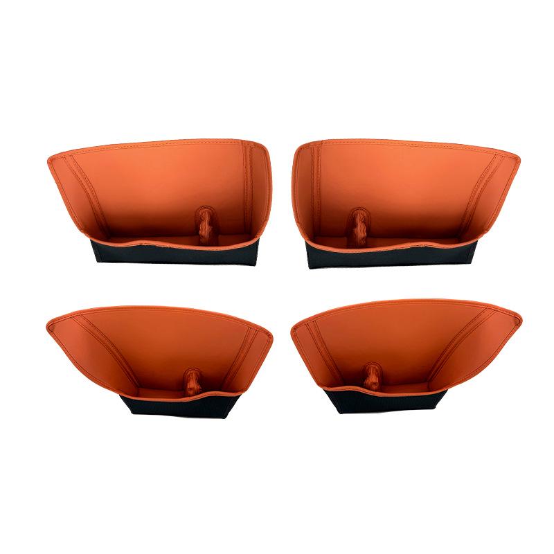 Идеальный L9/L8/L7 Автомобильный карман для хранения на двери, коврик в углубление и коробка для аксессуаров для интерьера