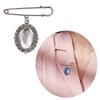 Photo Frame Brooch Wedding Boutonniere Photo Charm Pin Delicate Clothing Jewelry Charming Brooch for Memorable Times