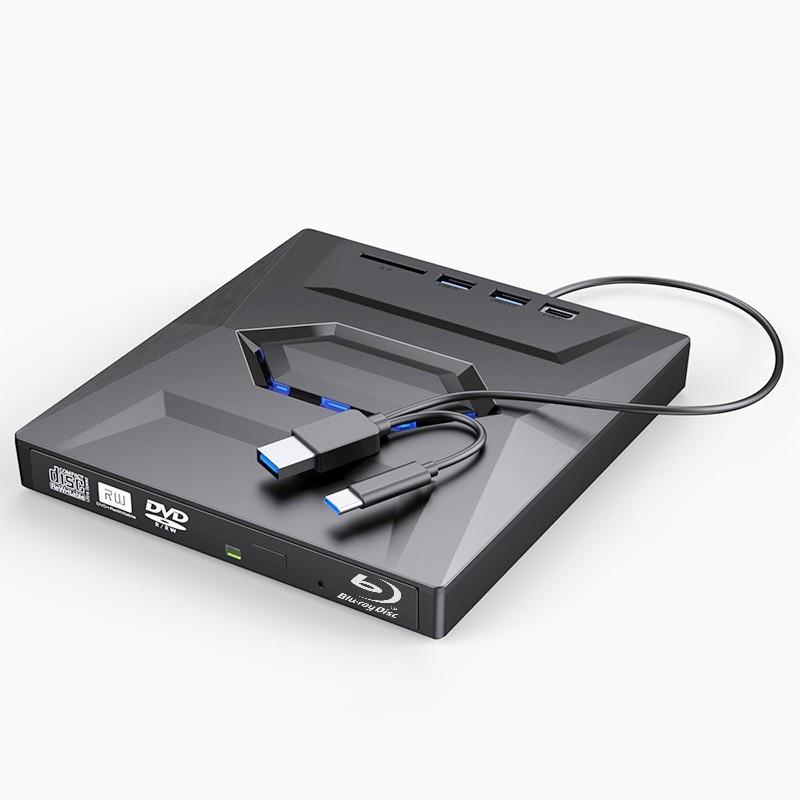 Портативный внешний Blu-ray записывающий оптический привод