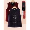 Grandma's Cozy Autumn Fleece Vest - Thick Warm Sleeveless Jacket for Middle-Aged & Elderly Women