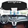 Левый руль Для Honda CRV 2012 2013 2014 2015 2016 Коврик на приборную панель Чехол на приборную панель Dashmat Противоскользящий коврик Ковер Солнцезащитный козырек Аксессуар