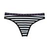 Women G-String Cotton Comfortable Thong Panties Sexy Striped Low Waist Briefs Set 6 Pcs/lot
