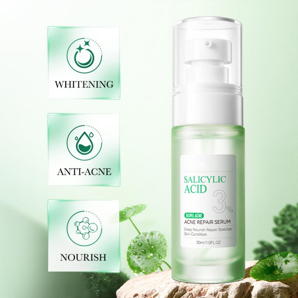 Салициловая сыворотка от прыщей Student Acne Serum Personal Skin Care, увлажняющая сыворотка 30 мл