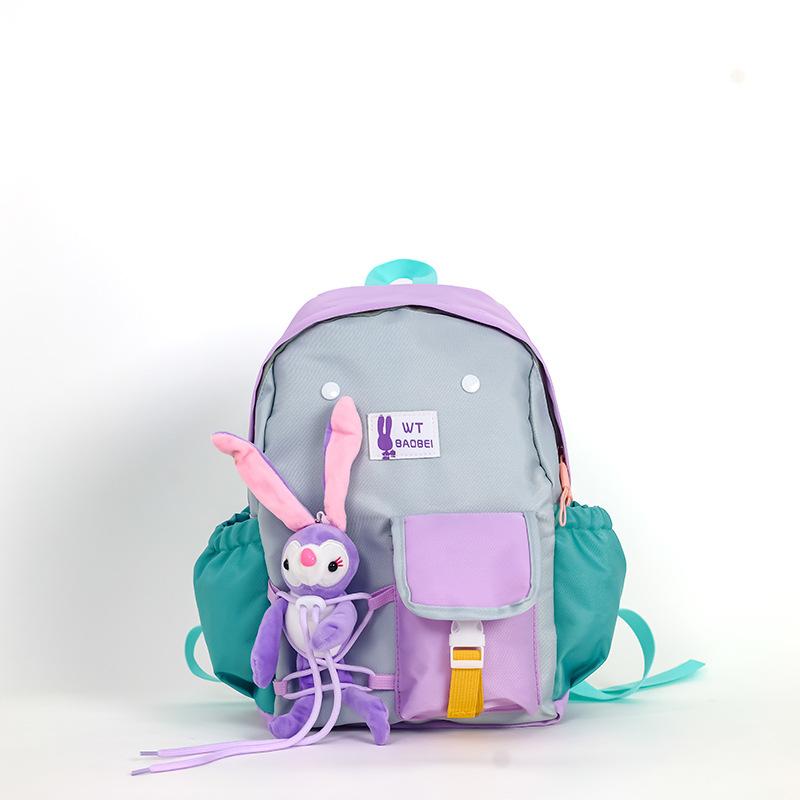 Size Kindergarten school bag Casual children's backpack New boys and girls baby travel backpack