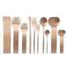 30Pcs Matte Black Gold Cutlery Set Stainless Steel Dinnerware Knife Dessert Fork Spoon Dinner Silverware Party Tableware Set