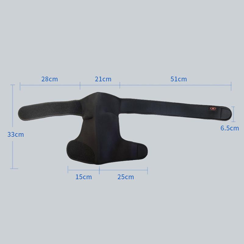 Наплечный бандаж с подушечкой для давления, подходит как для мужчин, так и для женщин, регулируемый наплечный бандаж для защиты левого и правого плеча