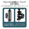 TELESIN Camera Mount for Motorcycles and Camera Aluminum Super Action Camera GoPro Pipe Shooting Compatible with DJI Osmo Digital Android and LCD