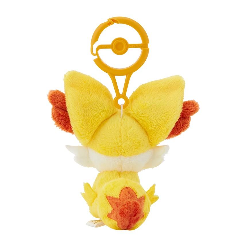 [Pokemon] Pokemon Center Fennekin Carabiner Mascot Plush Keychain