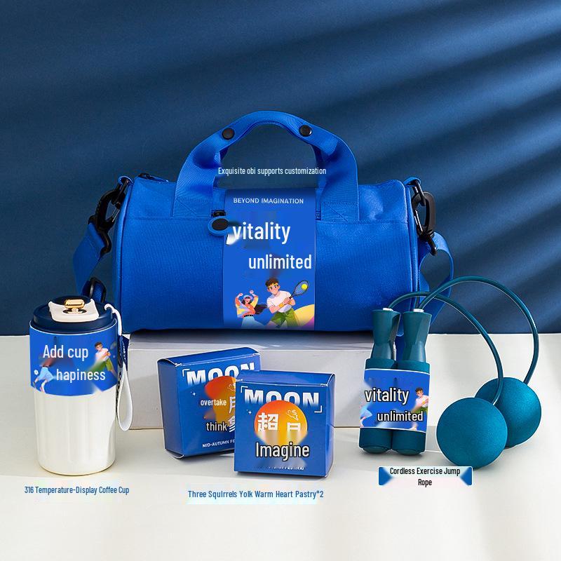 Спортивная сумка с индивидуальным логотипом: Практичный бизнес-подарок для тимбилдинга и праздничного поощрения сотрудников или клиентов.