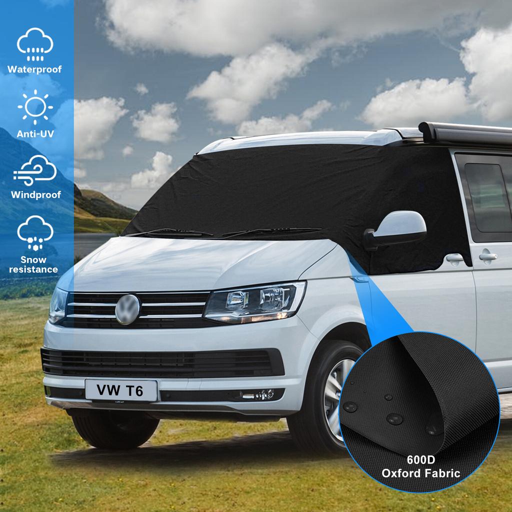 Deluxe VW T5 T6 Window Screen Cover Curtain Wrap Blind Camping Frost