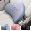 Ergonomic Lumbar Support Pillow Soft Relieve Back Discomfort Car Seat Back Cushion Soft Comfortable For Workplace Home Car