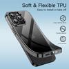 Transparent black silicone soft TPU case for For Iphone 16 15 Pro Max carcasa ultra thin case for For Iphone 14 13 12 mini 11 pro Max