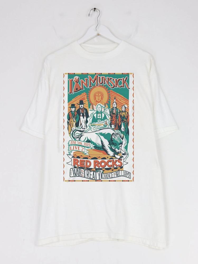 Ian Munsick Tour 2024 White Size S-4XL T-Shirt Gift For Fan PP090