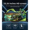 10,26-дюймовый портативный беспроводной экран Carplay HD задняя камера заднего вида Автомобильный радиоприемник DVR MP5 мультимедийный видеоплеер Android Auto