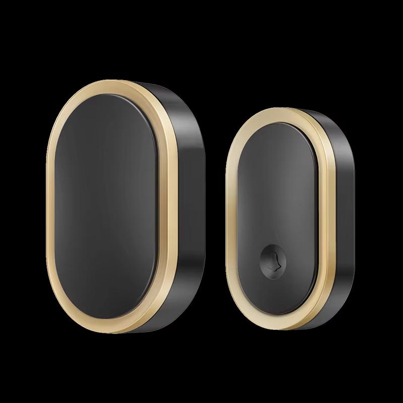Wireless Doorbell Intelligent Welcome Door Bell 300M984 Ft Home Smart Doorbell Us Eu Plug Chime Kit Led Flash Security Alarm