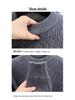 Men's Ferret Velvet Knit Fleece Pullover: Warm Round Neck Casual Fashion Base Layer Sweater