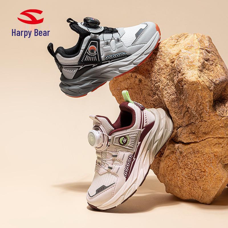 Кожаные кроссовки для мальчиков Hapi Bear - Легкая, удобная спортивная обувь на весну/осень