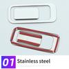 Для Hyundai Tucson NX4 2021 2022 2023 Hybrid N Line StainlessCo-pilot Storage Box Handle Bowl Cover Trim Sticker Car Accessories