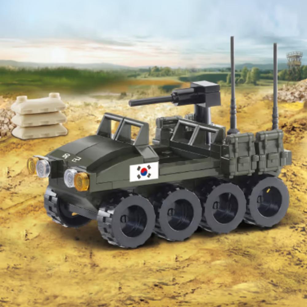 Сборный модельный набор для сборки военной амфибийной машины Oxford ( 8 лет+ )