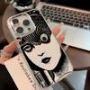 Новые комиксы Дзюндзи Ито хоррор Горячий аниме чехол для телефона для iPhone 17 16e 16 15 14 13 12 11mini Pro Max X XR XSMAX Air Plus Мягкий чехол