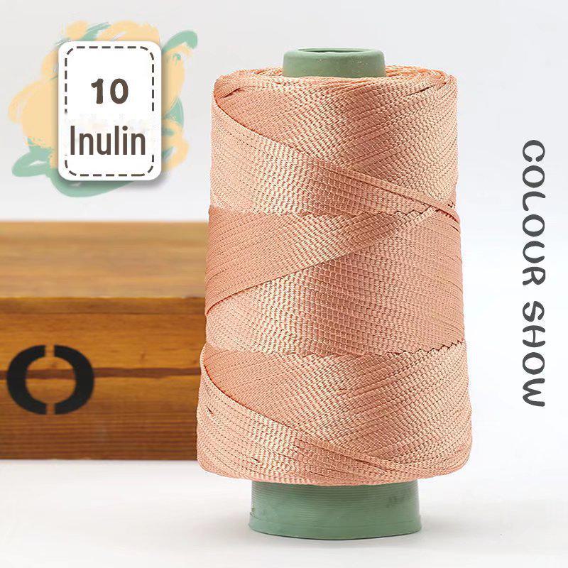 Легкая мерсеризованная хлопковая и льняная нить для шляп, обуви, сумок, подушек. Идеально подходит для изделий ручной работы с усовершенствованной шелковой нитью.