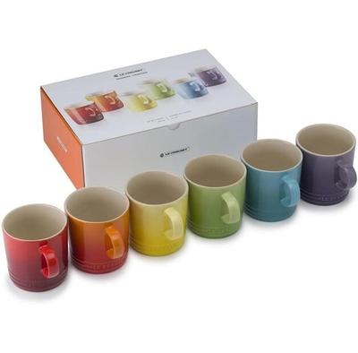 Чашки Le Creuset Rainbow III 350 мл, 6 предметов (79114358359030)