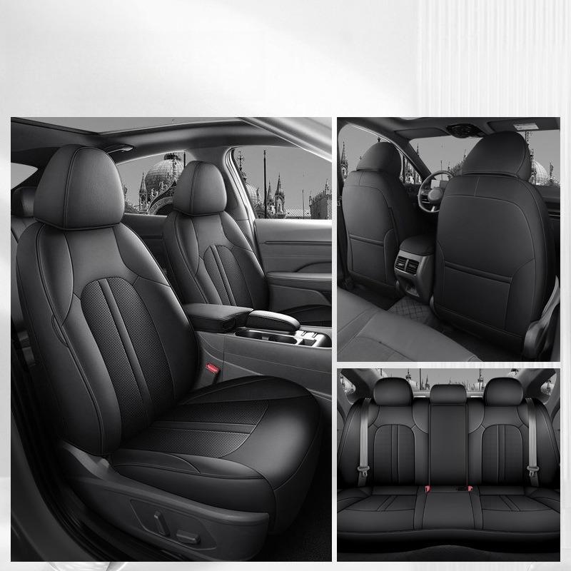 Полные чехлы на сиденья для пятиместного автомобиля 2024 Hyundai Sonata, подходят для всех сезонов