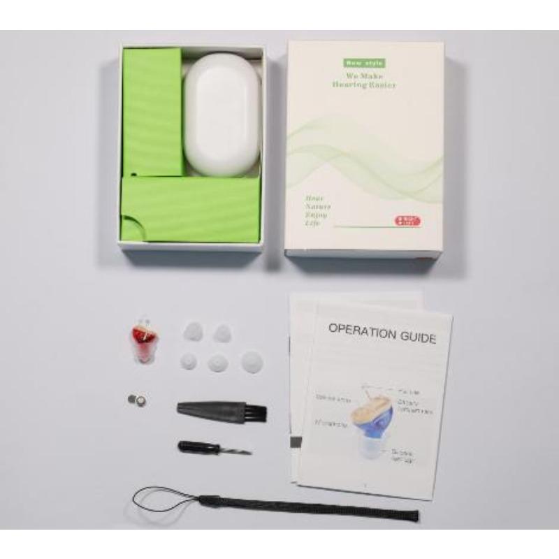 Мини-вкладыш для глухих машин, усилитель звука, невидимый слуховой аппарат, цена, батарея для пожилых людей, Audifonos, первая помощь, невидимый звук, сбор