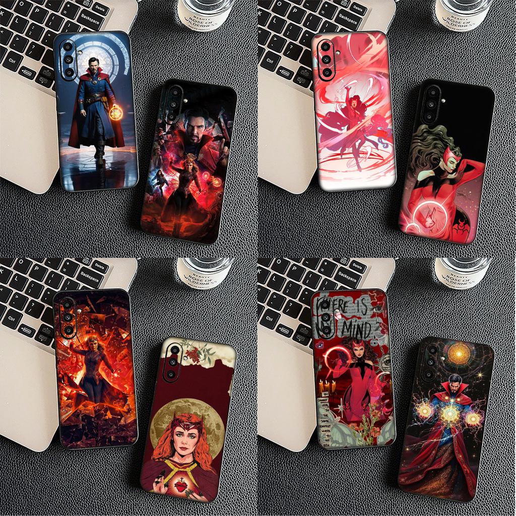 for Apple iPhone 17 16 Plus 13 12 Pro Max Mini X XR Xs ProMax 16E 15+ 17+ Air Phone Case Scarlet Witch Marvel Doctor Strange