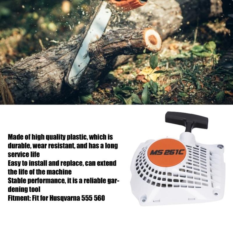 Pull Starter Assy Chainsaw Starter Replacement Garden Chainsaw Accessories For STIHL MS251C