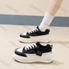 Women's Sneakers 2025 Spring Lace Up Platform Soft Sole Sports Shoes for Women Thick Sole Comfortable Non Slip Trainers