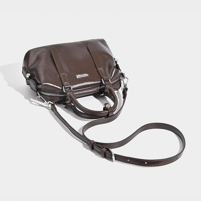 Ежедневная сумка-тоут Preppy All-in-one из блестящей кожи, легкая роскошная сумка через плечо, женская сумка большой вместимости