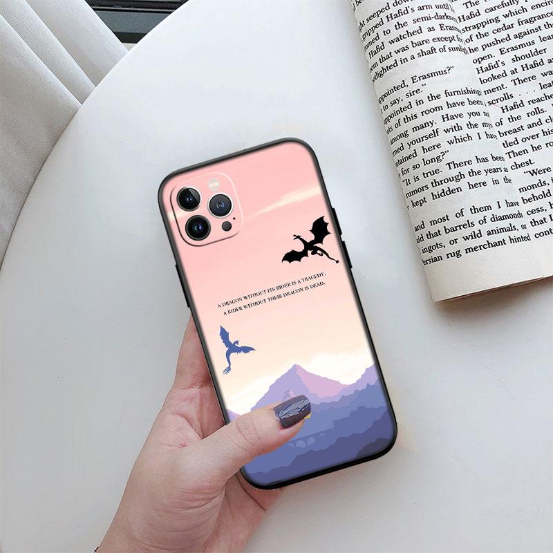 Fourth wing dragons Phone Case for Motorola Moto Edge 60 60s 70 G86 G56 G54 E14 G04S G45 G54 G64 Pro Power Neo Fusion