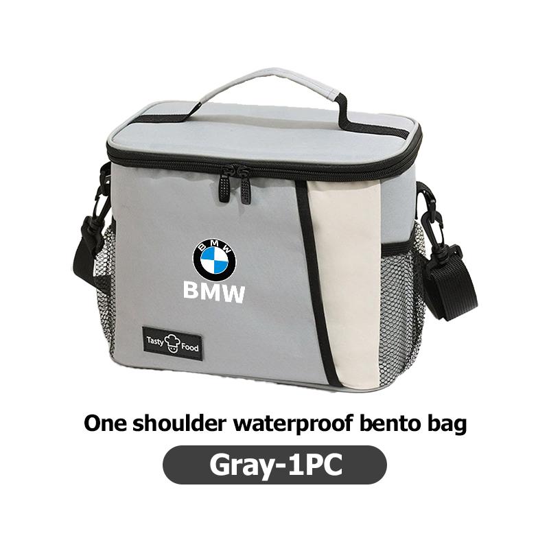 Leakproof Lunch Bag Large Capacity Crossbody Bento Insulation Box For BMW E90 E60 E46 E39 F30 F10 E87 X3 X4 X5 X1 G30 G20